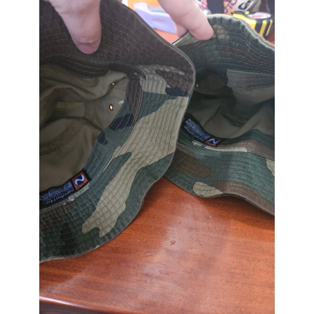 Nike Newhattan Gelante Camo Bucket Hat Lot 6 S S/M 2 NWT Woodland - Picture 5 of 8
